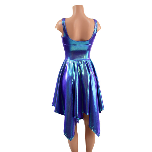 Long Waisted Pixie Hemline Starlette Dress - Coquetry Clothing