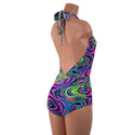 Neon Glow Worm Josie Romper - 5