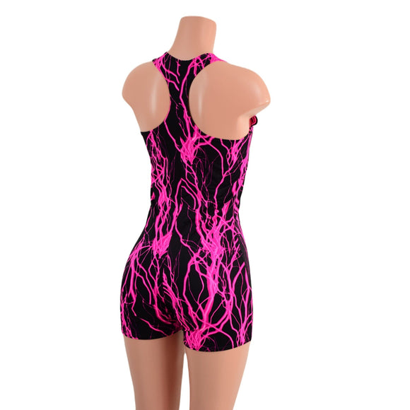 Womens Narrow Racerback Singlet with 2" Inseam - Coquetry Clothing
