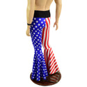 Mens Stars and Stripes Bell Bottom Flares - 3