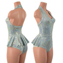Backless Bella Romper with Ruffle Rump, Created in Frostbite - Coquetry Clothing