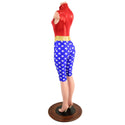 Super Hero V Front Catsuit - 4
