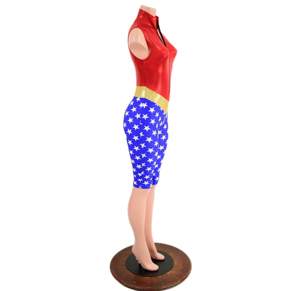 Super Hero V Front Catsuit - 3