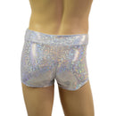 Mens Midrise Sahara Shorts Chaps in White Kaleidoscope-9