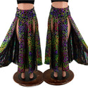 Fully Lined Maxi Skirt with Double Slits - 1