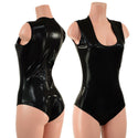Black Mystique Sleeveless Romper - 1