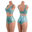 Starlette Bralette & High Waist Siren Shorts Set - 1