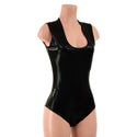 Black Mystique Sleeveless Romper - 3
