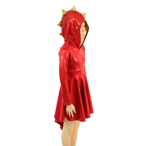 Kids Dragon Tail Skater Dress (+Dragon Wings!)