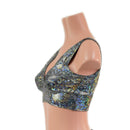 Starlette Bralette in Silver Kaleidoscope-2