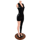 Asymmetrical Black Mystique Catsuit-3