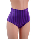 Nevermore Stripes High Waist Siren Shorts-2