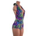 Neon Glow Worm Josie Romper - 3