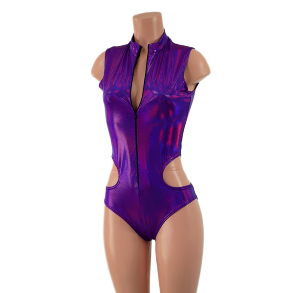 Sleeveless Hipnotic Romper with Stella Neckline - 3