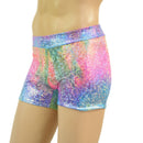 Mens Rio Midrise Shorts in Rainbow Shattered Glass-5