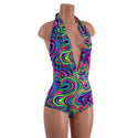 Neon Glow Worm Josie Romper - 2