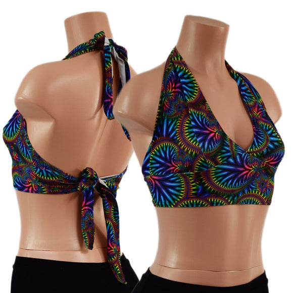 Radioactive Tie Back Halter Top