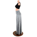 Medium Ready to Ship Distortion Velvet Wide Leg Pants-6