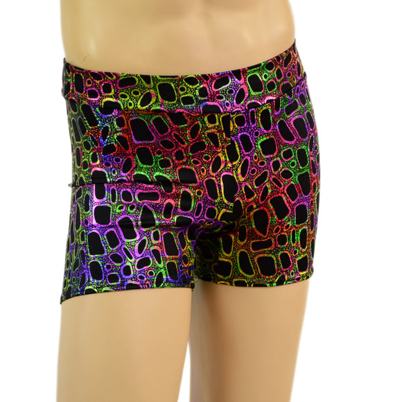 Mens Rio Midrise Shorts in Poisonous