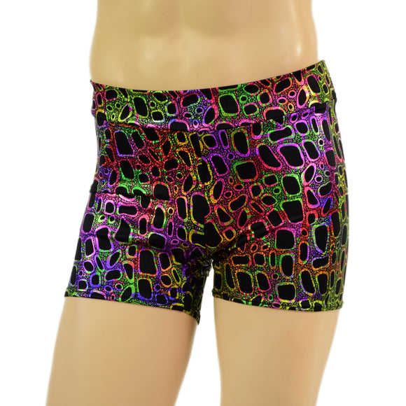Mens Rio Midrise Shorts in Poisonous