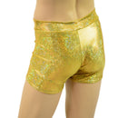Mens Rio Midrise Shorts in Gold Kaleidoscope-5