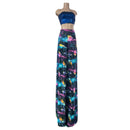 Fitted at the Hips Stilt Pants in UV Glow Galaxy-5