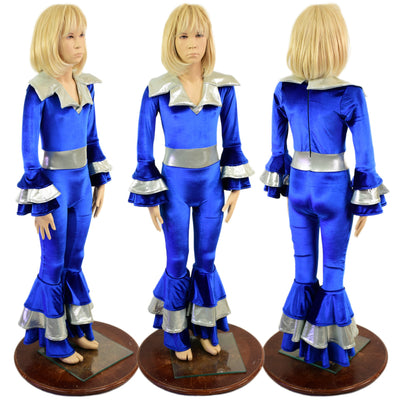 Kids Dancing Queen Bell Bottom Catsuit