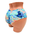Lapis Lagoon Ultra Cheeky Booty Shorts-3