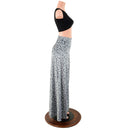 Medium Ready to Ship Distortion Velvet Wide Leg Pants-5