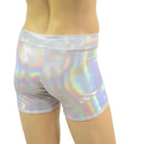 Mens Rio Midrise Shorts in Flashbulb Holographic-6