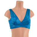 Peacock Holographic Starlette Bralette - 4