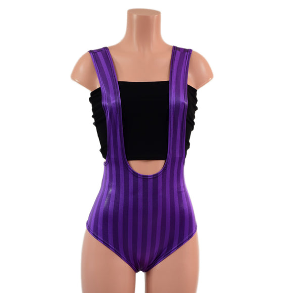 Nevermore Stripes Suspender Romper (Top sold separately)