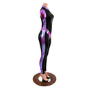 Cap Sleeve V Front Catsuit with Stella Neckline - Coquetry Clothing