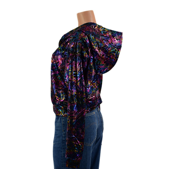 Hooded Kimberly Jacket in Cyberspace