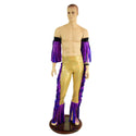 Macho Fringed Wrestling Arm Bands with Slide Ties (Arm Bands Only!) - 3