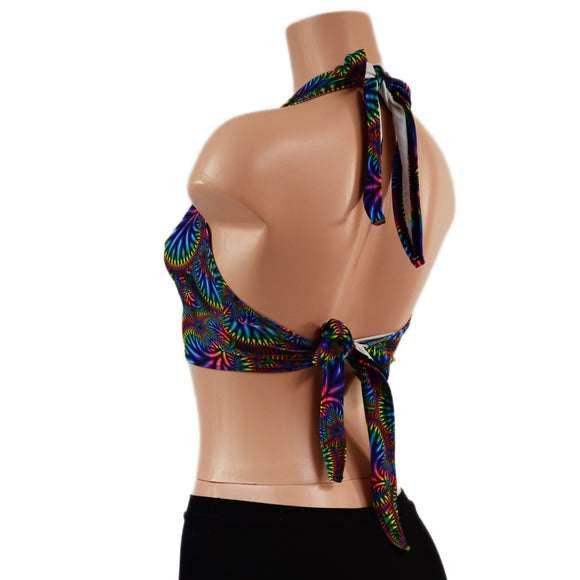 Radioactive Tie Back Halter Top