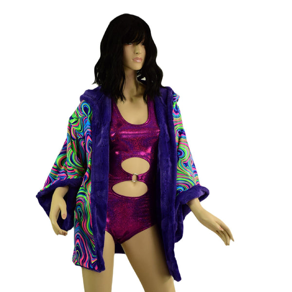 Reversible Box Sleeve Coco Robe - 6