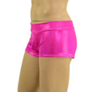 Mens Lowrise Aruba Shorts in Neon Pink Sparkly Jewel-3