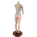 Asymmetrical Neon Flux Catsuit-4