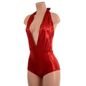 Red Sparkly Jewel Josie Romper - 5
