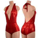 Red Sparkly Jewel Josie Romper - 1