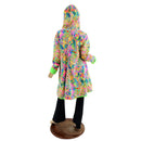 A Line Minky Coat with Kitty Ears - Coquetry Clothing