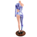 Asymmetrical Catsuit with Cutout and Brazilian Leg - Coquetry Clothing