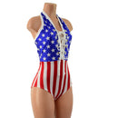 Backless Bella Romper with Laceup Bodice and Siren Cut Leg - Coquetry Clothing