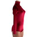 Backless Red Velvet Romper - Coquetry Clothing