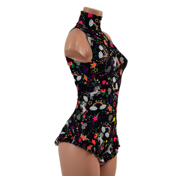Backless Romper with Leg Ruffles - Coquetry Clothing