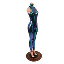 Backless Scarab Catsuit with Snap Back Turtleneck - Coquetry Clothing