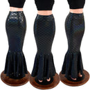 Black Dragon Scale Mermaid Skirt (top sold separately) - Coquetry Clothing