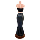 Black Dragon Scale Mermaid Skirt (top sold separately) - Coquetry Clothing