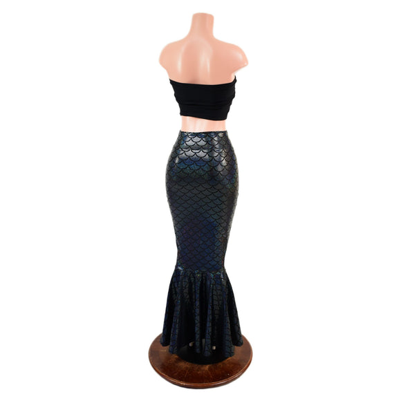 Black Dragon Scale Mermaid Skirt (top sold separately) - Coquetry Clothing